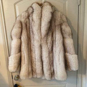 Vintage 100% Real Fox Fur Coat